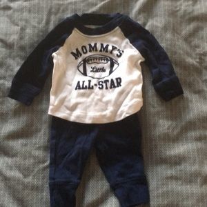 Newborn fall outfit! Baby boy